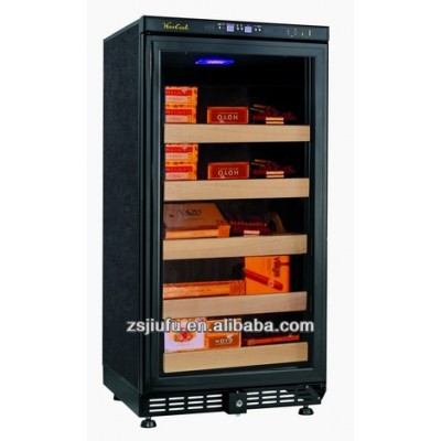 JF-80C,load 800pcs black wood grain and furniture style humidors